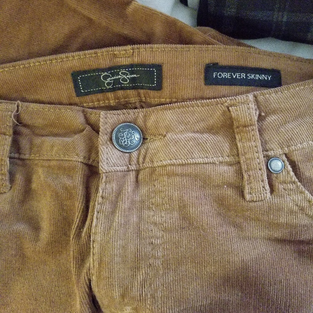 Jessica Simpson skinny corduroy pants